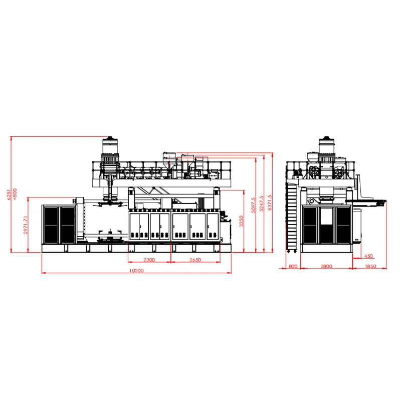 1000L מיכלי מים IBC צוברים מכונת דפוס מכה